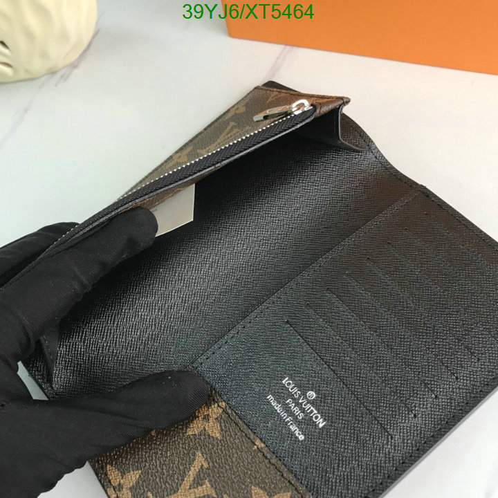 LV Bags-(4A)-Wallet-,Code: XT5464,$: 39USD