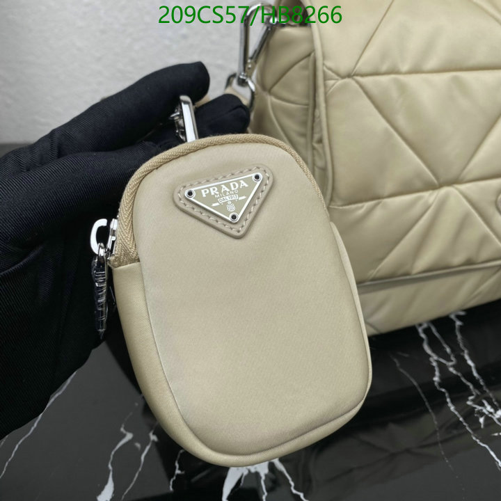 Prada Bag-(Mirror)-Diagonal-,Code: HB8266,$: 209USD