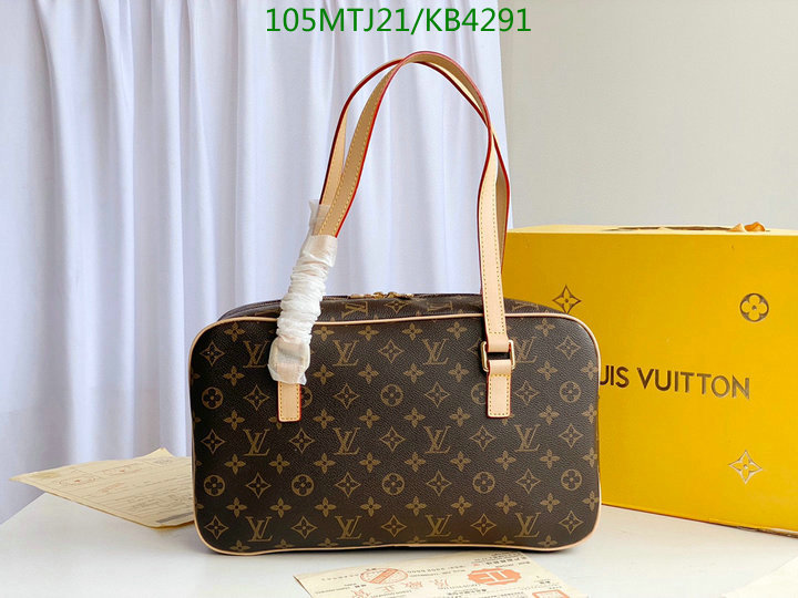 LV Bags-(4A)-Handbag Collection-,Code: KB4291,$: 105USD