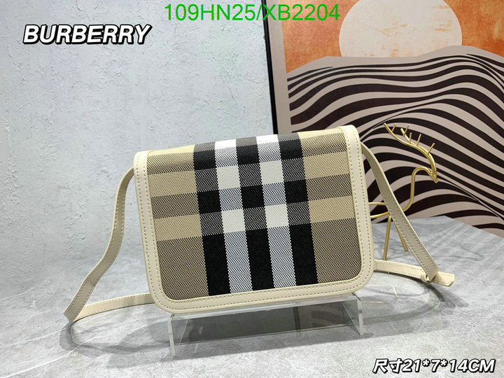 Burberry Bag-(4A)-Diagonal-,Code: XB2204,$: 109USD