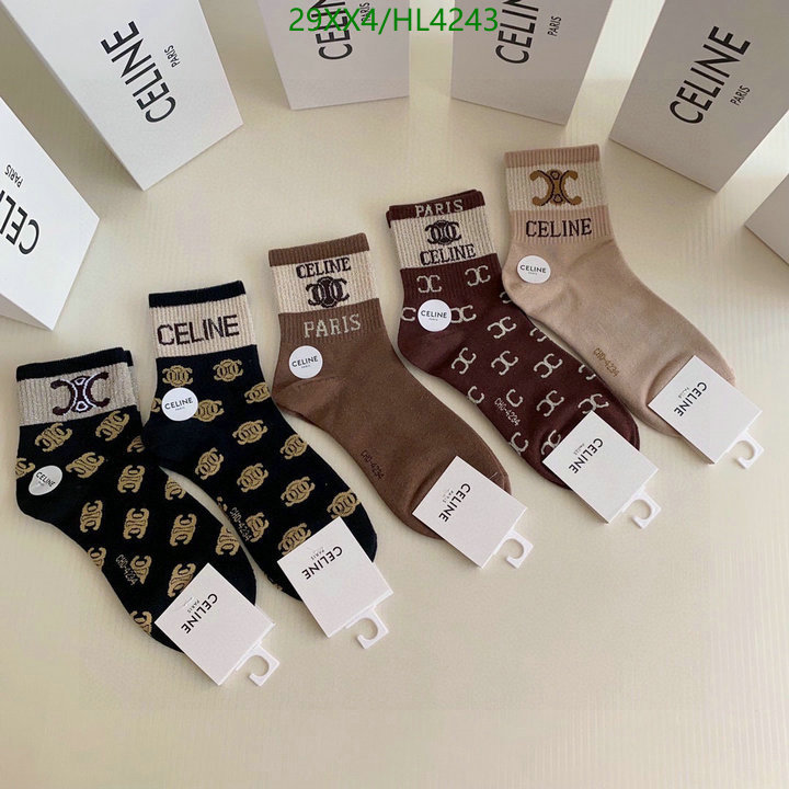 Sock-CELINE, Code: HL4243,$: 29USD