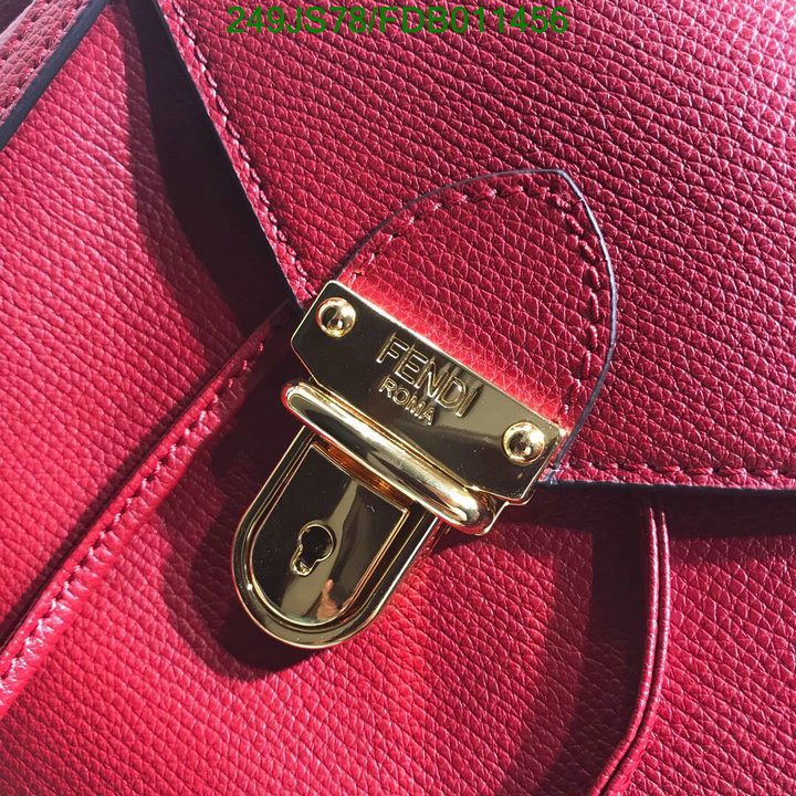 Fendi Bag-(Mirror)-Backpack-,Code: FDB011456,$: 249USD