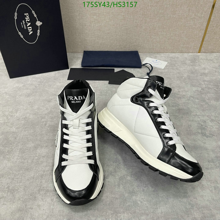 Men shoes-Prada, Code: HS3157,$: 175USD