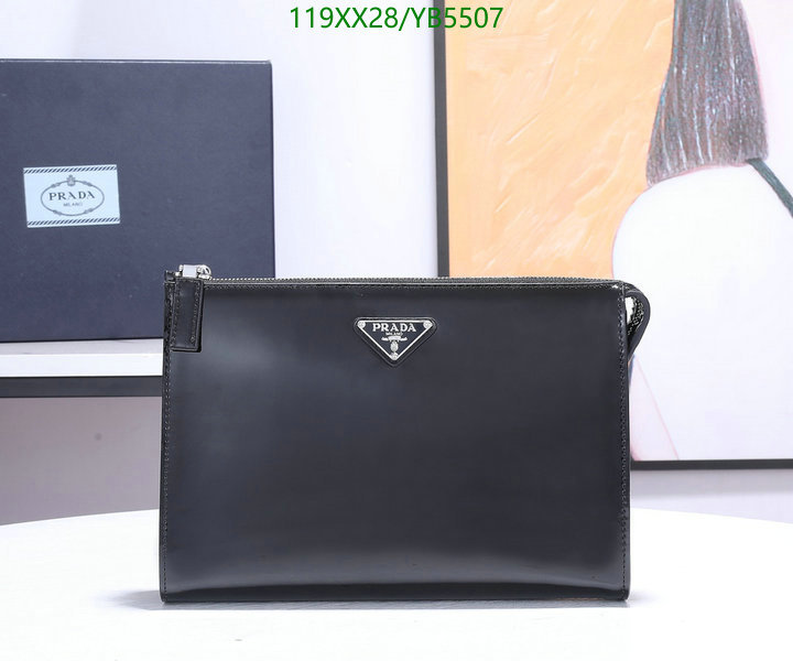 Prada Bag-(Mirror)-Clutch-,Code: YB5507,$: 119USD