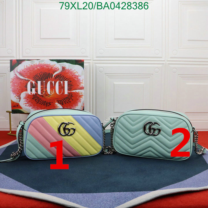Gucci Bag-(4A)-Marmont,Code:BA0428386,$: 79USD
