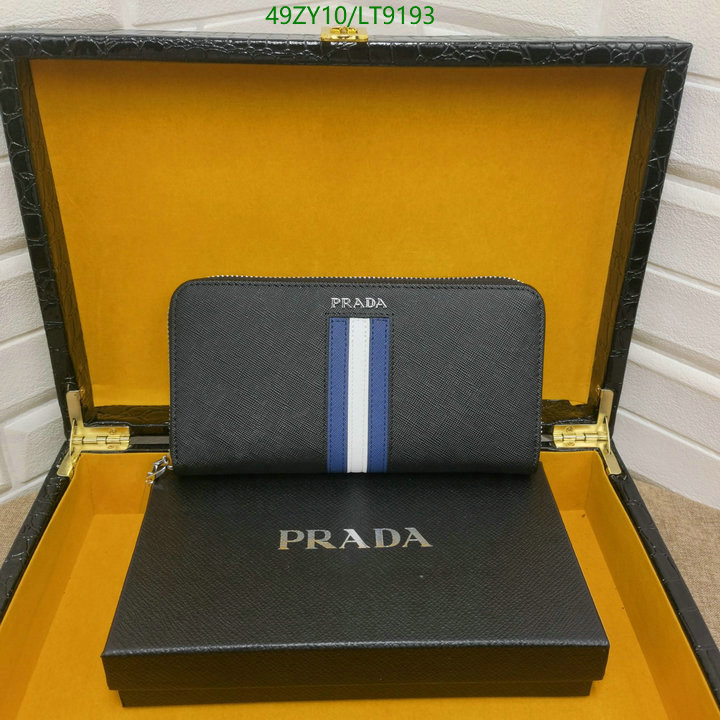 Prada Bag-(4A)-Wallet-,Code: LT9193,$: 49USD