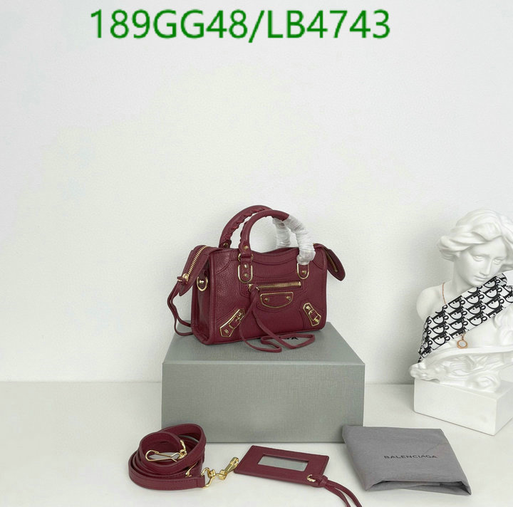 Balenciaga Bag-(Mirror)-Neo Classic-,Code: LB4743,$: 189USD