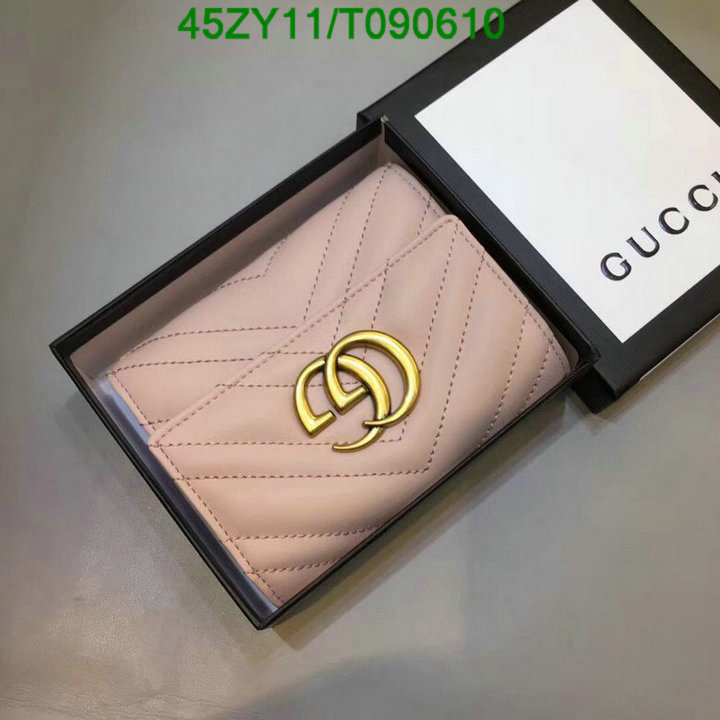 Gucci Bag-(4A)-Wallet-,Code: T090610,$:45USD