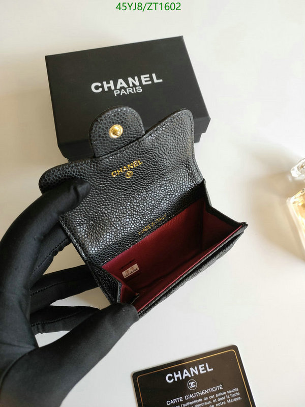 Chanel Bags ( 4A )-Wallet-,Code: ZT1602,$: 45USD