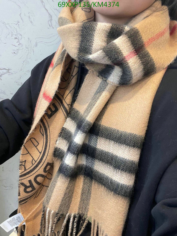 Scarf-Burberry, Code: KM4374,$: 69USD