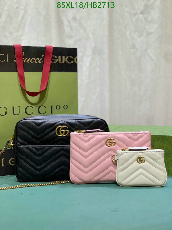 Gucci Bag-(4A)-Marmont,Code: HB2713,$: 85USD