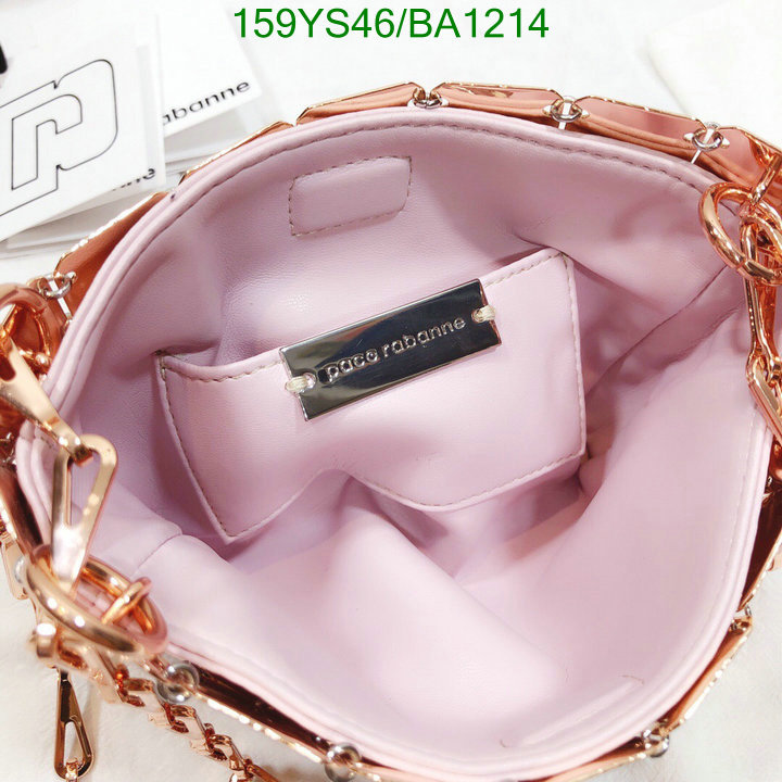 Paco Rabanne Bag-(4A)-Diagonal-,Code: BA1214,$:159USD