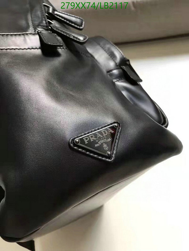 Prada Bag-(Mirror)-Backpack-,Code: LB2117,$: 279USD