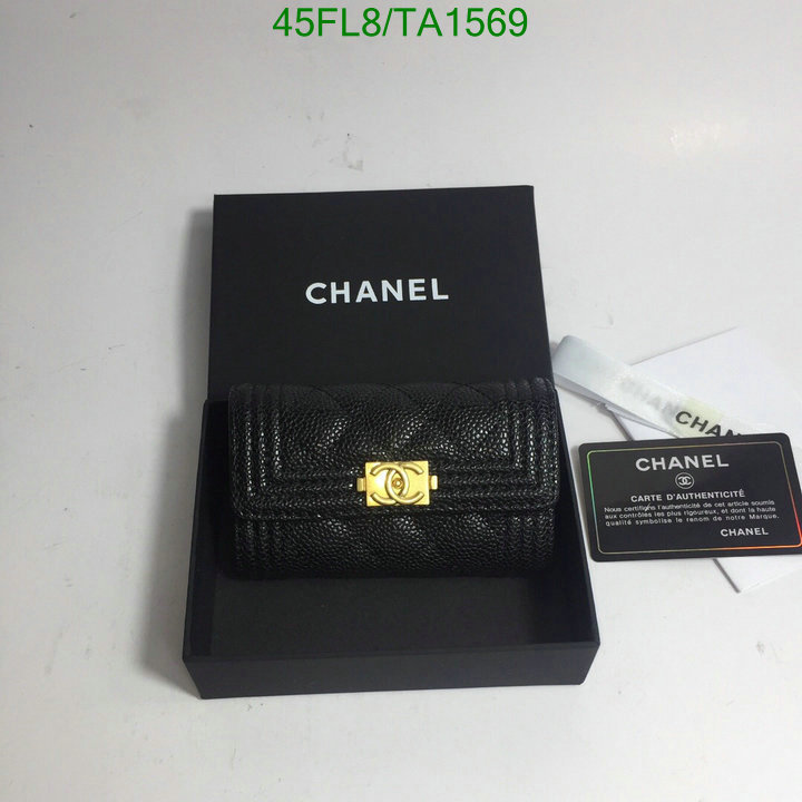 Chanel Bags ( 4A )-Wallet-,Code: TA1569,$: 45USD