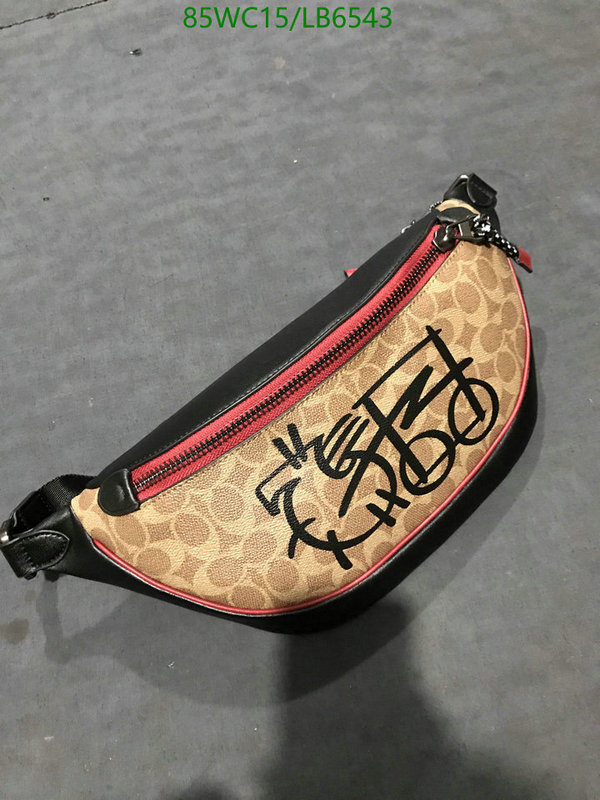 Coach Bag-(4A)-Belt Bag-Chest Bag--,Code: LB6543,$: 85USD