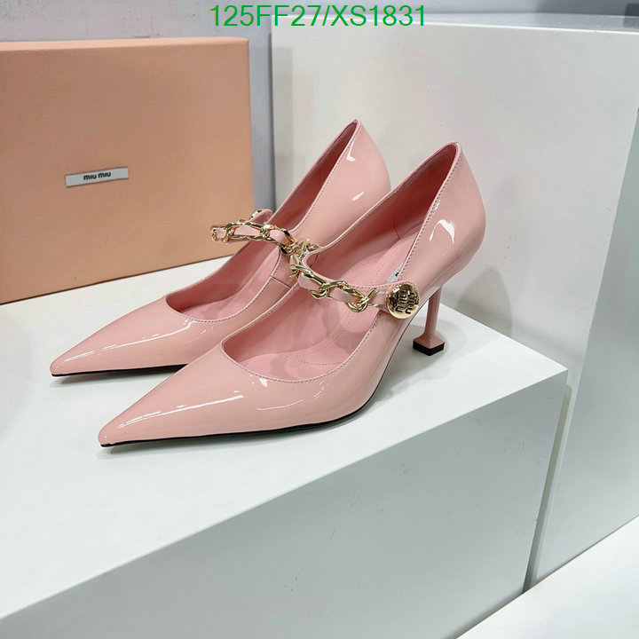 Women Shoes-Miu Miu, Code: XS1831,$: 125USD