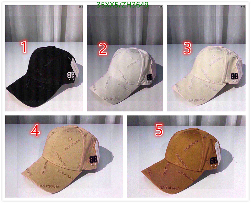 Cap -(Hat)-Balenciaga, Code: ZH3649,$: 35USD