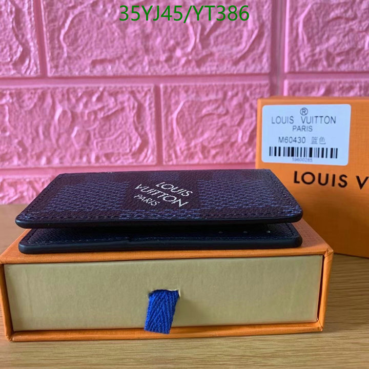 LV Bags-(4A)-Wallet-,Code: YT386,$: 35USD