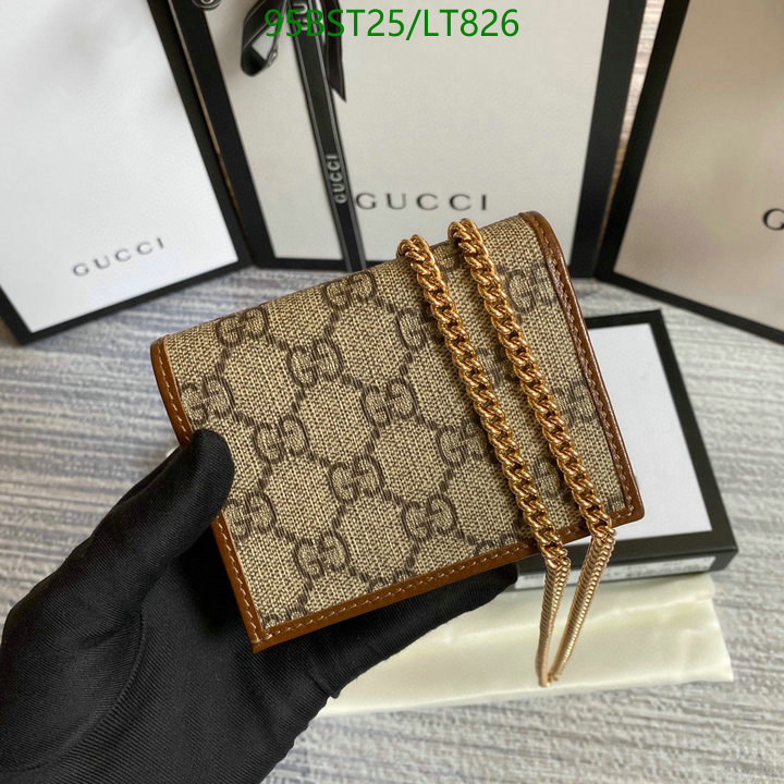 Gucci Bag-(Mirror)-Wallet-,Code: LT826,$: 95USD