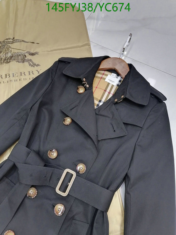 Down jacket Women-Burberry, Code: YC674,$: 145USD