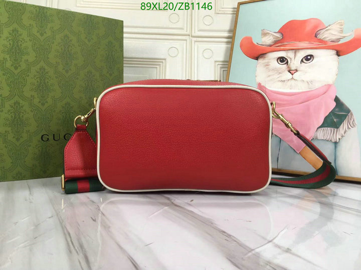 Gucci Bag-(4A)-Diagonal-,Code: ZB1146,$: 89USD