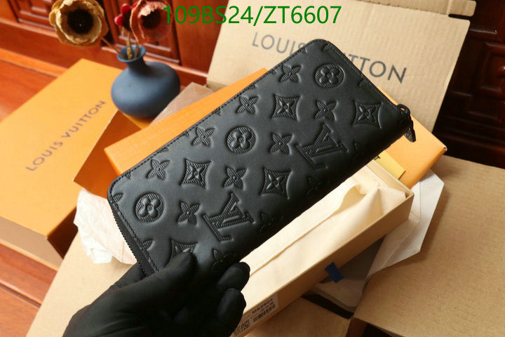 LV Bags-(Mirror)-Wallet-,Code: ZT6607,$: 109USD