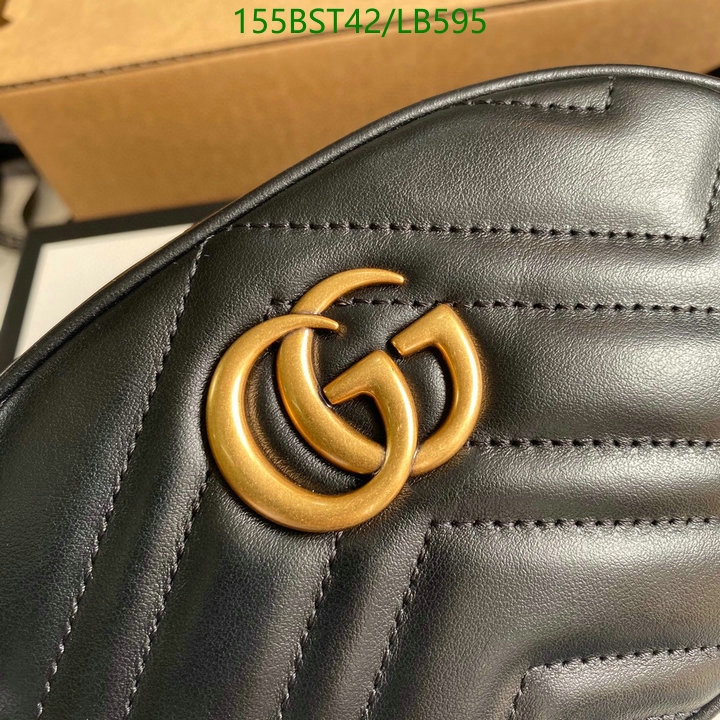 Gucci Bag-(Mirror)-Marmont,Code: LB595,$: 155USD