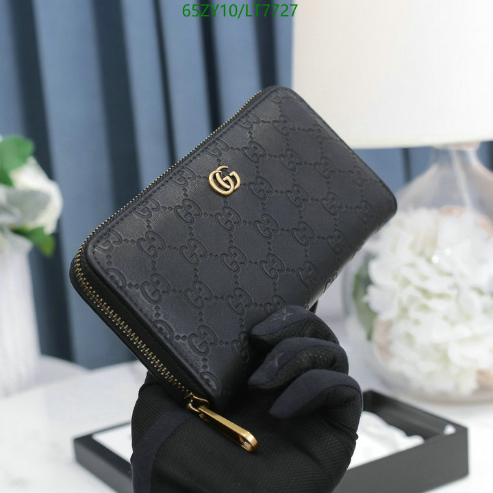 Gucci Bag-(4A)-Wallet-,Code: LT7727,$: 65USD