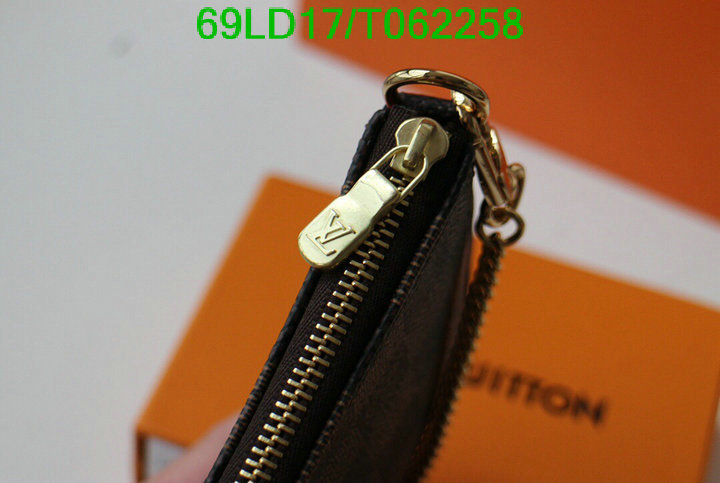 LV Bags-(Mirror)-Wallet-,Code: T062258,$: 69USD