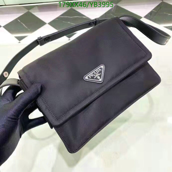 Prada Bag-(Mirror)-Diagonal-,Code: YB3995,$: 179USD