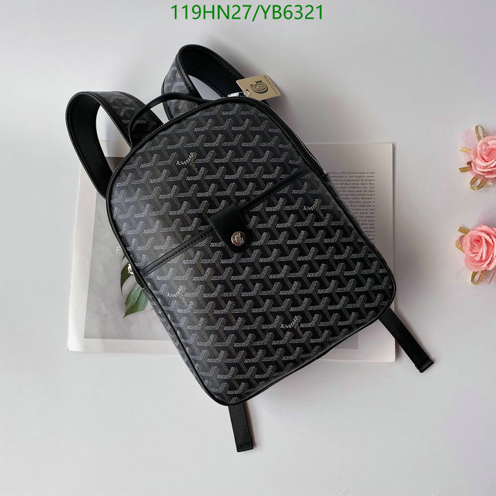 Goyard Bag-(4A)-Backpack-,Code: YB6321,$: 119USD