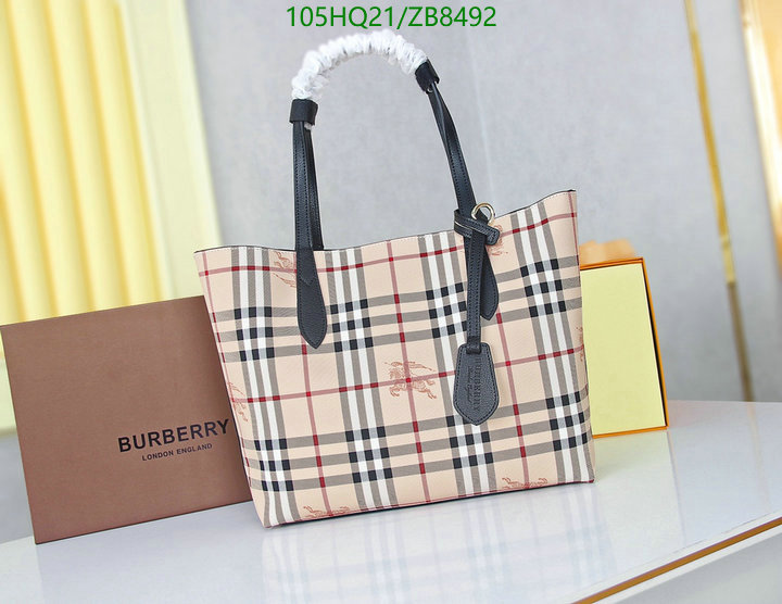 Burberry Bag-(4A)-Handbag-,Code: ZB8492,$: 105USD