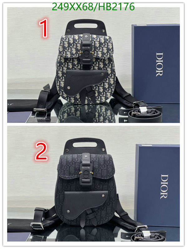 Dior Bags -(Mirror)-Backpack-,Code: HB2176,$: 249USD