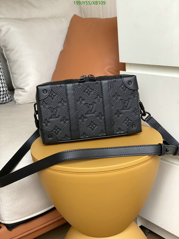 LV Bags-(Mirror)-Petite Malle-,Code: XB109,$: 199USD