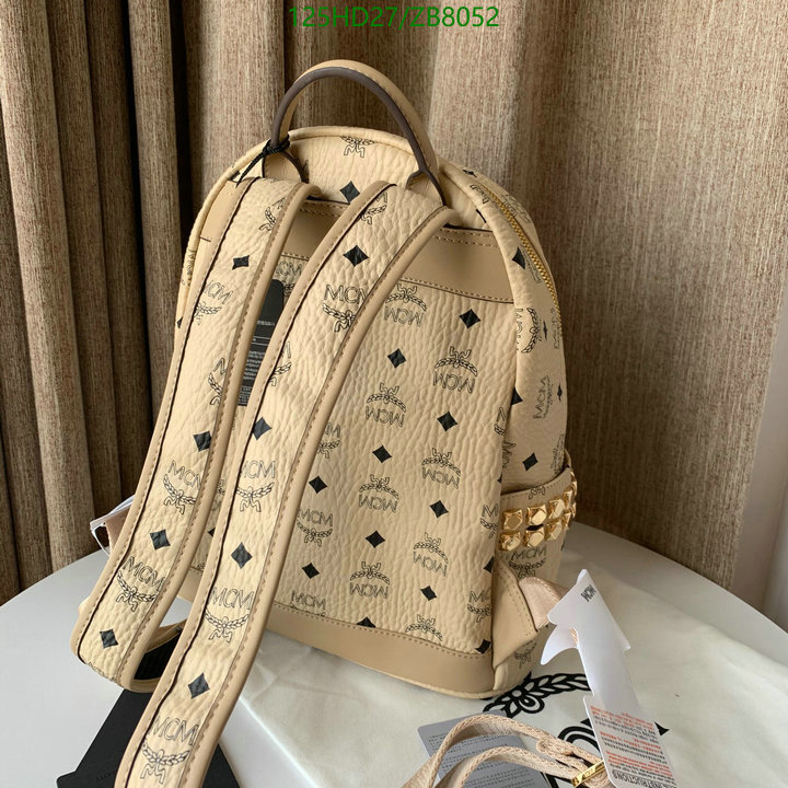 MCM Bag-(Mirror)-Backpack-,Code: ZB8052,$: 125USD