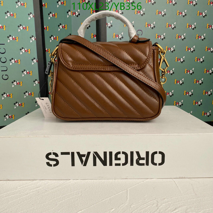 Gucci Bag-(4A)-Marmont,Code: YB356,$: 110USD