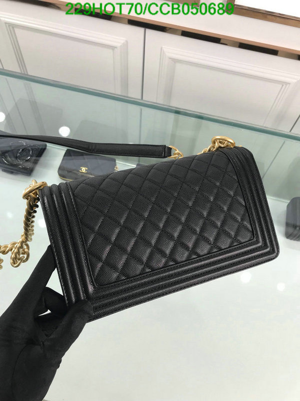 Chanel Bags -(Mirror)-Le Boy,Code: CCB050689,$: 229USD