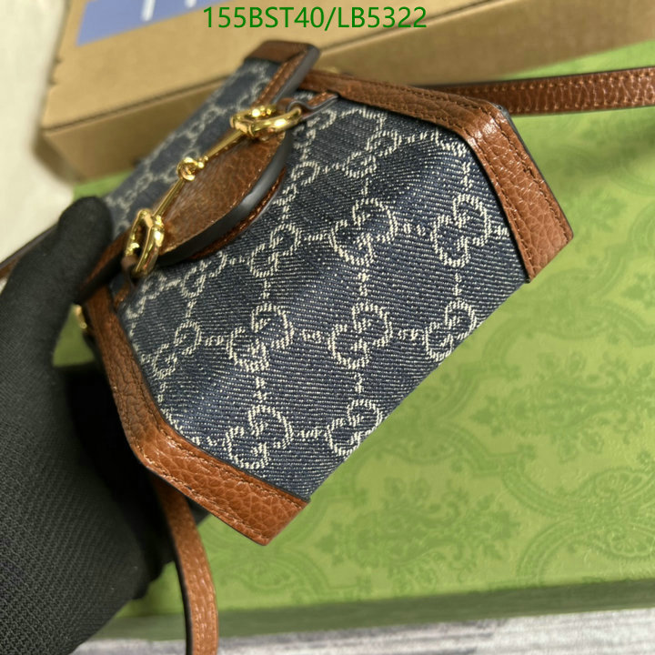 Gucci Bag-(Mirror)-Horsebit-,Code: LB5322,$: 155USD