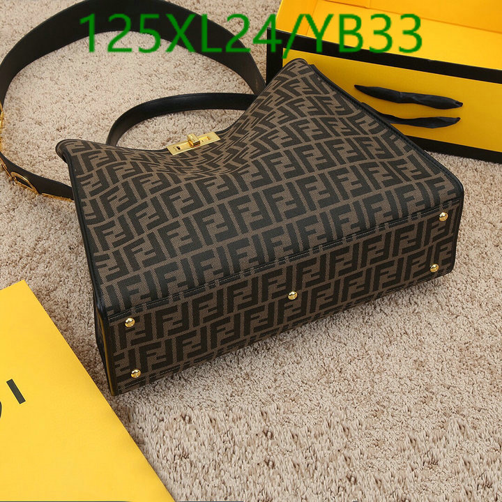 Fendi Bag-(4A)-Peekaboo,Code: YB33,$: 125USD