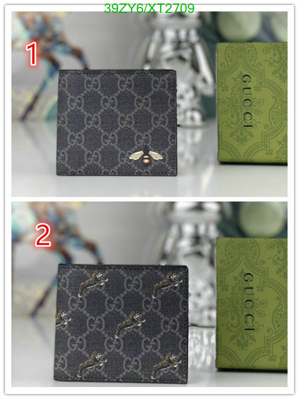 Gucci Bag-(4A)-Wallet-,Code: XT2709,$: 39USD