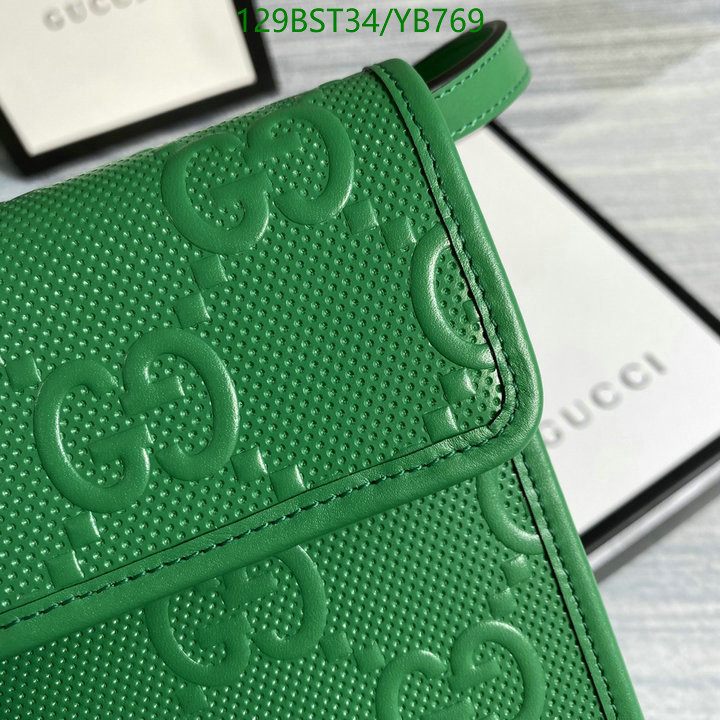 Gucci Bag-(Mirror)-Diagonal-,Code: YB769,$: 129USD
