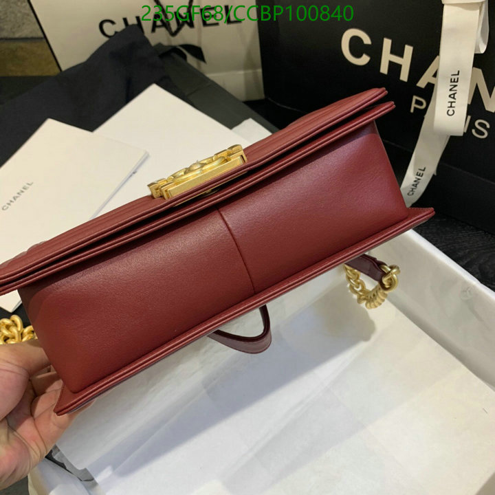 Chanel Bags -(Mirror)-Le Boy,Code: CCBP100840,$: 235USD