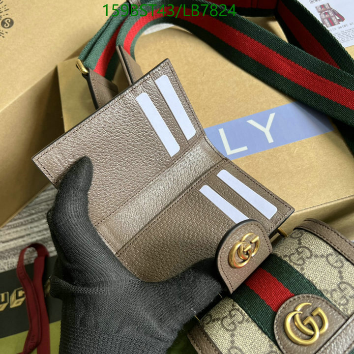 Gucci Bag-(Mirror)-Ophidia,Code: LB7824,$: 159USD