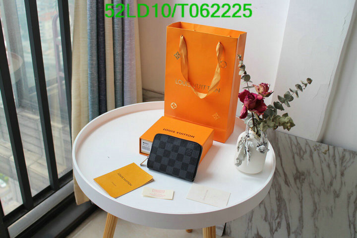 LV Bags-(Mirror)-Wallet-,Code: T062225,$: 52USD