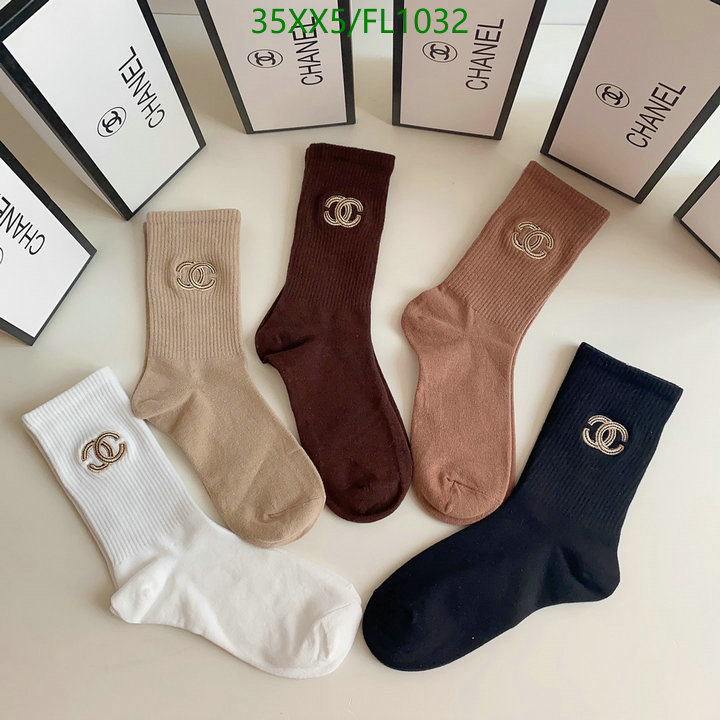 Sock-Chanel,Code: FL1031,$: 35USD