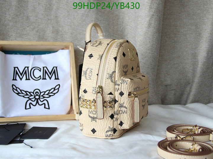 MCM Bag-(Mirror)-Backpack-,Code: YB430,$: 99USD