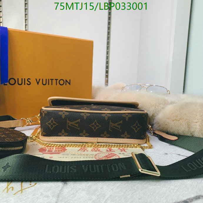 LV Bags-(4A)-New Wave Multi-Pochette-,Code: LBP033001,$: 75USD