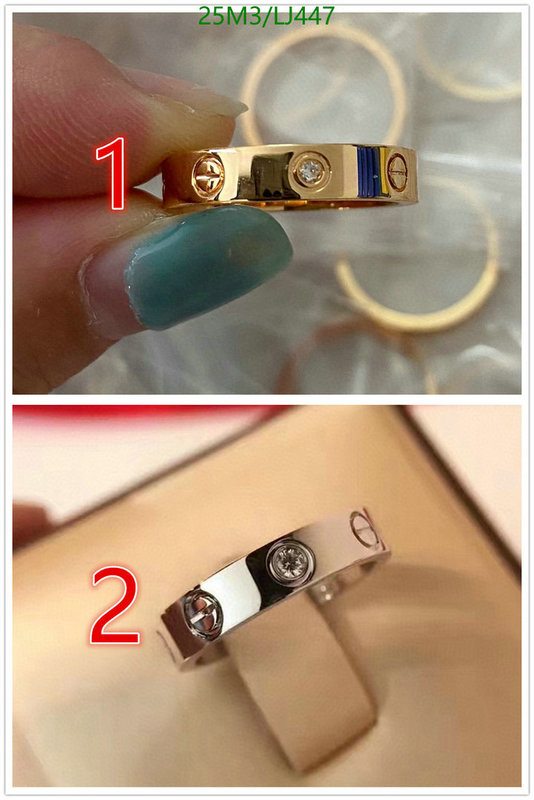 Jewelry-Cartier, Code: LJ447,$: 25USD