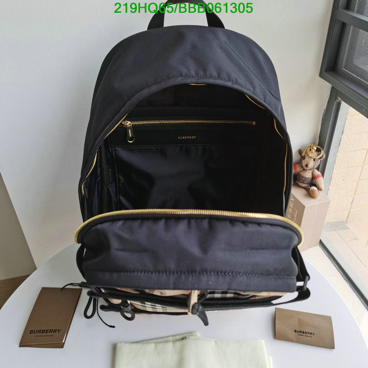 Burberry Bag-(Mirror)-Backpack-,Code: BBB061305,$: 219USD