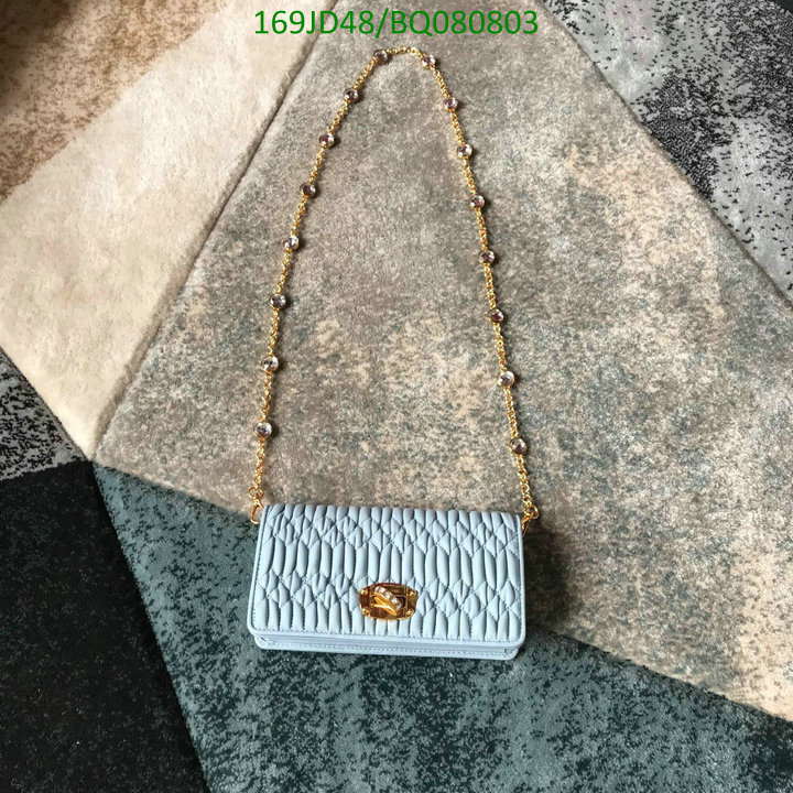 Miu Miu Bag-(Mirror)-Diagonal-,Code: BQ080803,$: 169USD